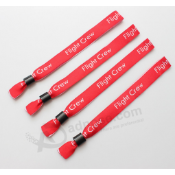 Uma vez usar popular oval pulseira de natal tecido pulseiras de amostra grátis