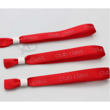EU standard woven fabric wristband glitter printing wristband