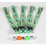Groothandel bedrukte lint polsbandjes nylon voor festivalticket