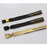 Novelty Fancy Festival Fabric Wristbands for Promotion Usage