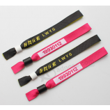 Neue Ankunft Musik Festival benutzerdefinierte Sublimation Hand Stoff Armbänder