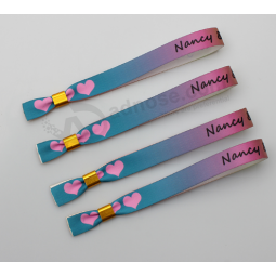 party giveaway colorful ribbon printing wristbands