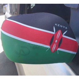 Wholesale polyester car side mirror flag cover custom
