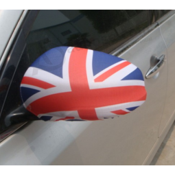 Poliéster carro espelho bandeira inglaterra carro asa espelho capas