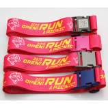High quality sublimation polyester anime luggage strap