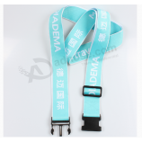 Factory OEM woven luggage belt with adjustable buckle