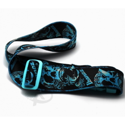 China manufacture cheap printed adjustable luggage belt wholesale