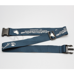 Promotion custom strong silk screen luggage belt strap