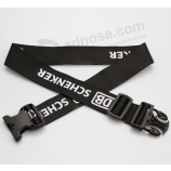 Custom New product polyester adjustable Luggage Strap belt