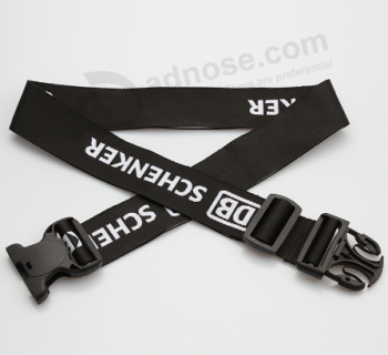 Custom New product polyester adjustable Luggage Strap belt