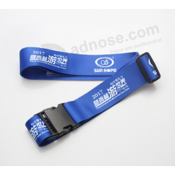 Hot polyester custom travel luggage belt strap for sale