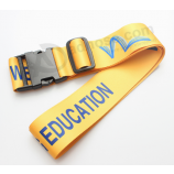 Promotional item cheap custom polyester luggage belt