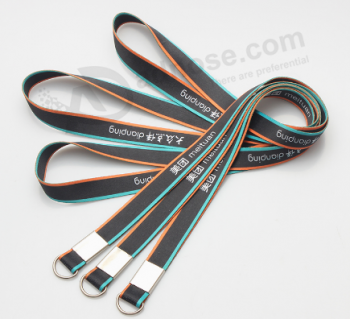 Factory directly sale custom polyester printed cheap lanyard