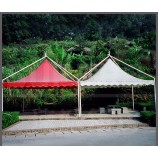 10피트 * 20 피트 빨간색 전망대 텐트 / 무역 박람회 용 옥외 광고