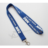 Hot selling cheap custom lanyard polyester with logo printing