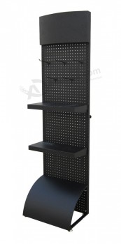 Customized pegboard metal display stand for hanging items