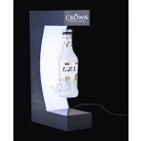 2017 Best-selling Acrylic Magnetic Levitation Products, Bottle Display Stand With Led Lighting