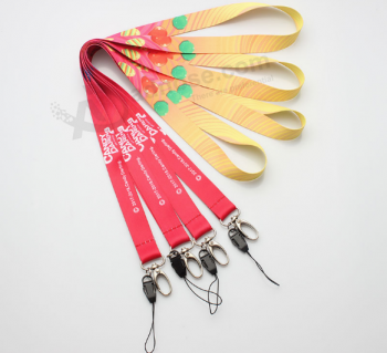 Wholesale strong and durable cheap custom key lanyards