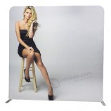Custom size aluminum tube protable event backdrop display stand for advertising