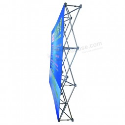 China manufacturer 10ft portable tension fabric pop up backdrop display stand