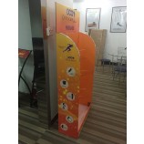定制纸板展示架带钩