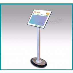 Customized advertising poster Display sign stand for floor