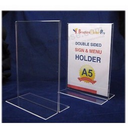Custom acrylic display advertising stand for shop