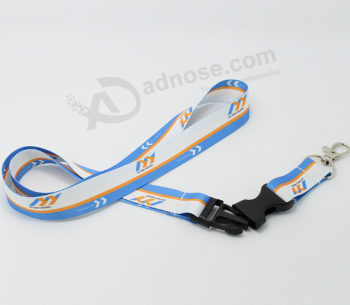 Factory direct sale polyester neck printed lanyard custom