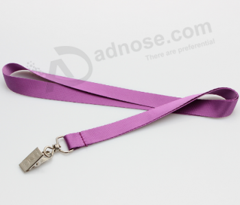 Custom low price no printed lanyard wholesale cheap