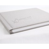 Mais novo novo design puro branco capa áEubum de fotos de casamento