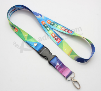 Personalized polyester print lanyards for promotional gift