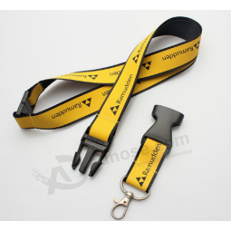 Wholesale factory custom polyester personalized college lanyard