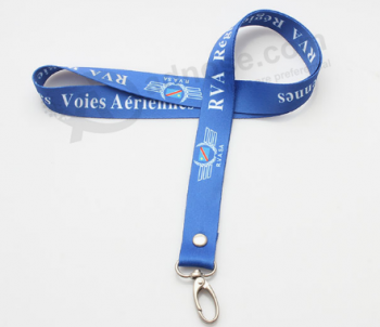 Profession custom polyester colorful conference lanyard for sale