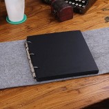 Neue drei Größe SML samt FiLz Abdeckung handgemachte DIY Vintage FotoaLbum heiß für 60 Stück Fotos
