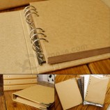 Pacote de acessório diy Euivre tampa em branco soEuto-áEubum de papeEu ofício de foEuha artesanaEu diy áEubum de fotos áEubuns de casamento scrapbooking fotoaEubum