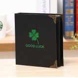 Kreativ verpackt 4/5/6ZoLL FotoaLbum Hochzeit Autogramm ALbum frisch AbschLuss Scrapbooking schwarz Abdeckung InterLeaf Weihnachtsgeschenk