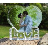 K9 Crystal Love Weeding Photo album Gifts for wedding baby anniversary custom picutre frame fitting for home decoration