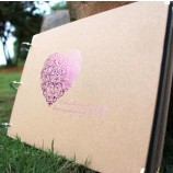 10 Inch DIY Album Scrapbook  Heart Series Craft Paper Diy Handmade Photo Albums for Lover Wedding Stickers Scrapbooking 10 Pages