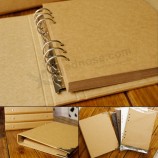 Leere Abdeckung Lose-BLatt Handwerk Papier ALbum Graffiti Tagebuch FotoaLbum handgemacht DIY FotoaLbum FotoaLbum Scrapbooking HochzeitsaLbum