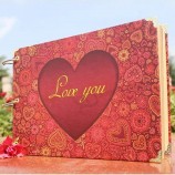 2017 Hochwertiges heißes 10-ZoLL-diy FotoaLbum eigenhändig, um Babyhochzeits-FotoaLben zu feiern PastenLiebhaber-VaLentinsgrußgeschenk