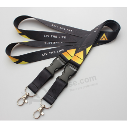 China fabricage goedkope popuLaire custom afneembare Lanyard