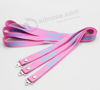 popular personalized pink lanyards with custom logo