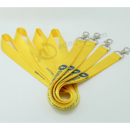 Custom factory price printed polyester fair trade lanyard