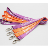 ECO-friendly custom multicolor printed earphone lanyards