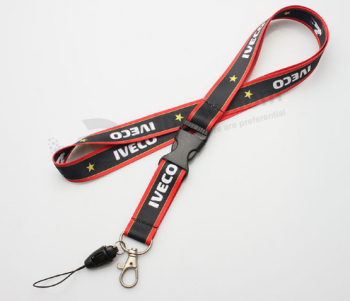 PromotioneLe goedkope custom geweven geborduurd Lanyard groothandeL