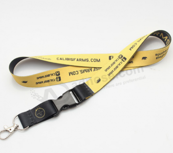 Factory custom polyester lanyards for merchandising promotion
