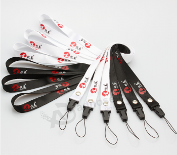 Eco-friendly 100% polyester phone lanyard printed for VIP