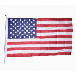 Factory price custom polyester national flag american flag