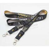 Jacquard weaving lanyard custom polyester flexible lanyard
