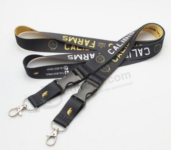 JacquardwebstuhLLeine benutzerdefinierte PoLyester fLexibLe Lanyard